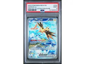 2023 Pokemon Scarlet and Violet 151 Special Illustration Rare Zapdos Ex #202 PSA 9