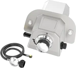 Uniflasy Gas Burner for Pizza Oven Accessories, for Karu 12 Gas Burner Attachment, Replace for 12G Adapter, for Fyra 12 with Propane Conversion Kit, fits Bighorn Outdoors Pizza Oven 12"