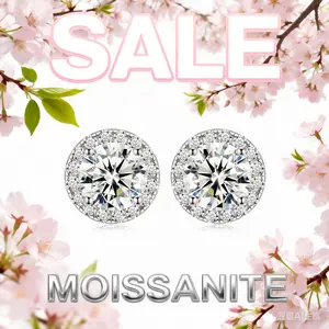 Valentine’s Must-Have: Affordable S925 Moissanite Studs