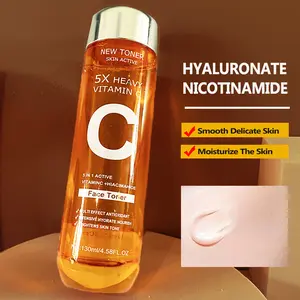 5X Vitamin C Face Toner Korean Toner With Niacinamide & Haluronic Acid-Hydrating Toner Moisture Skin Skincare