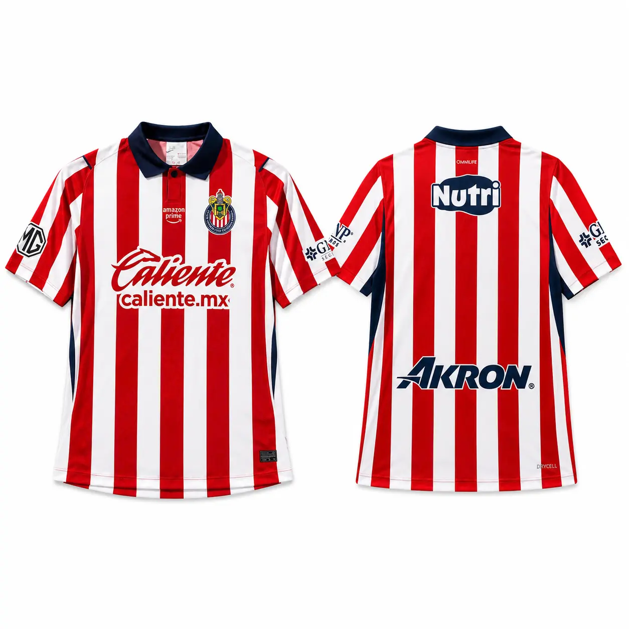 Red Chivas Inspired Home Soccer Jersey 26/27 – Men's Quick Dry Short Sleeve Football Shirt, Breathable Match Day Fan Tee