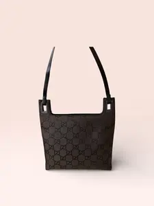 Pre-owned GUCCI Canvas Shoulder Bags x Tom Ford GG Vintage Shoulder Bag