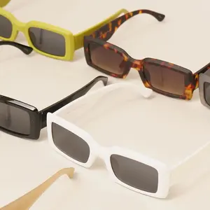 Acetate Rectangle Sunglasses