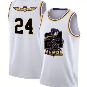 2024 New Arrival Basketball Jerseys Jerseys Kobe Bryant Basketball Sleeveless Tee Special Commemorative Edition Adult Kid Jersey
