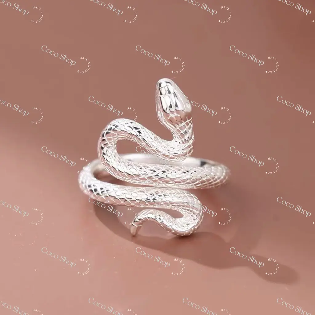Sliver 3D Snake  Spacer