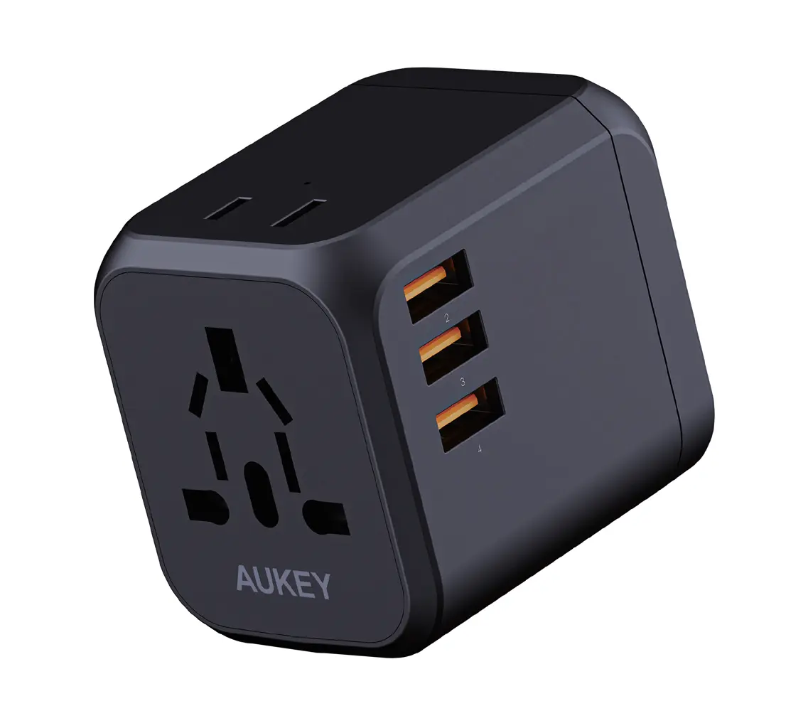 AUKEY Travel Universal Portable Converter Charger Adapter with 30W PD Port Charging Devices PA-TA04 smartnfccase Electronic Smartphone