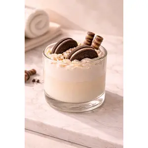 Midnight Cookies & Crème – Handcrafted Dessert Candle