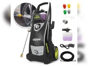 Sun Joe Electric Pressure Washer TikTokShopBlackFriday SPX3000 -XT XTREAM Clean | 14.9-Amp | XTREAM Triple Action Power | Brass Fittings