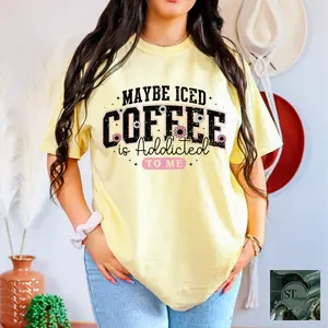 Maybe Iced Coffee Is Addicted To Me