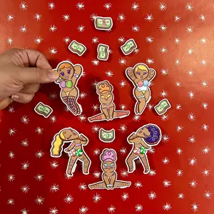 Ginger Snatch Tarts - Sticker Set