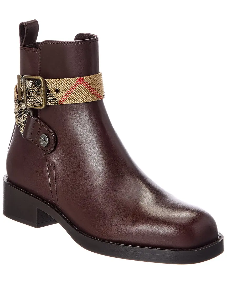 Burberry Huntley Leather Boot