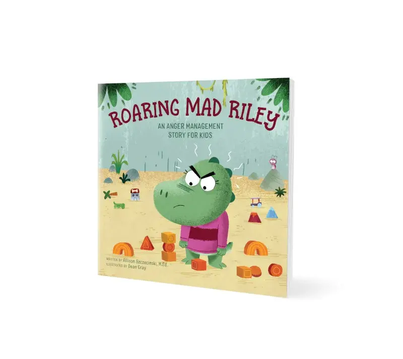 Roaring Mad Riley – Anger Management Story with Calm-Down Strategies & Emotional Regulation Activities Ages 5-7