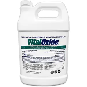 Disinfectant, Deodorizer, Cleaner, Food-Contact Sanitizer, Virucide – Kills Mold & Mildew, Eliminates Odors-1 Gallon