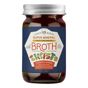 Super Mineral Broth - Turmeric & Ginger