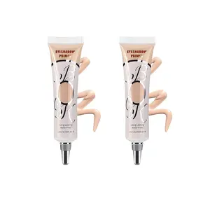 2 Pack Matte Eyeshadow Primer for Oily Lids Medium Eyeshadow No Crease Eye Primer Makeup Eyeshadow Base Waterproof & Smudge-proof & Long Lasting Cream Liquid Eye-shadow for All Shadows (Set B)