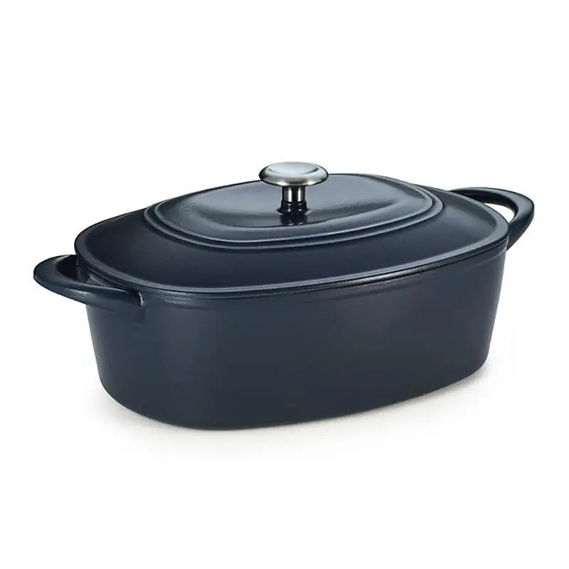 Tramontina 7-Quart Enameled Cast Iron Dutch Oven - Choose Your Color - Oval, Cookware
