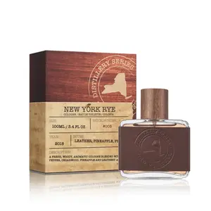Distillery Series New York Rye Eau de Toilette, Cologne for Men, 3.4 Oz Full Size
