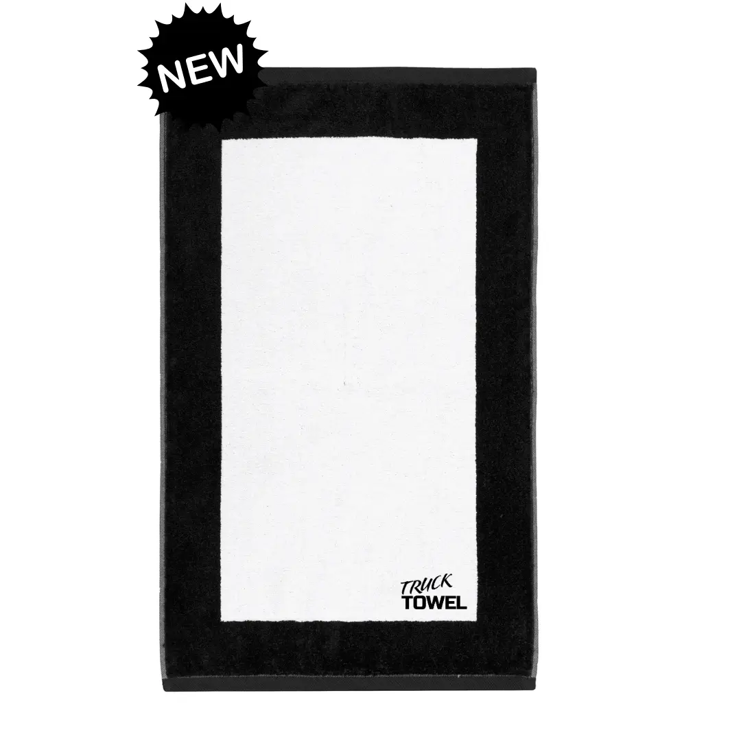 Truck Towel Black w/ small logo