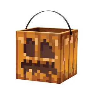 Minecraft Jack O'Lantern Treat Pail