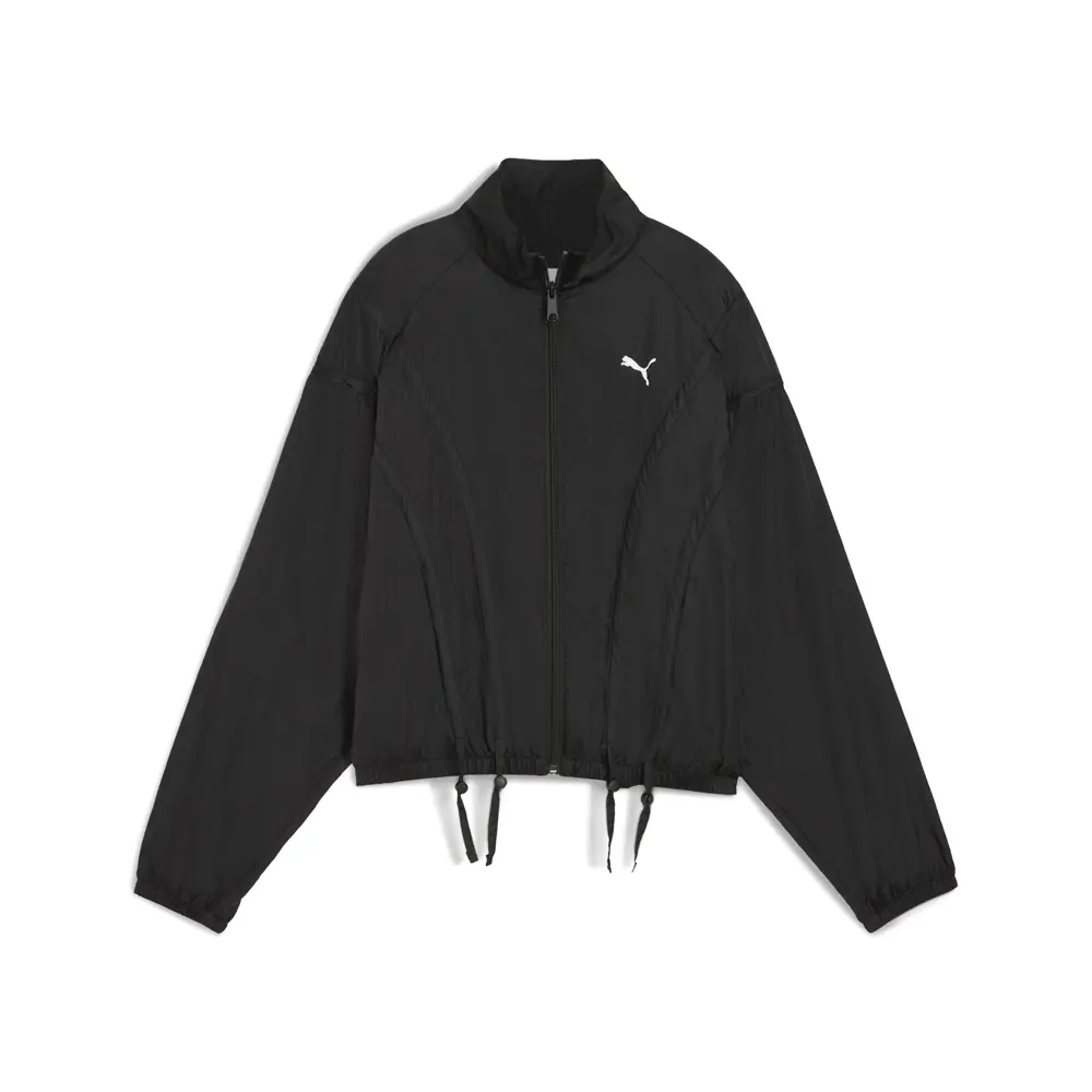 PUMA Womens Dare To Oversized Jacket Athletic Outerwear Casual - Black