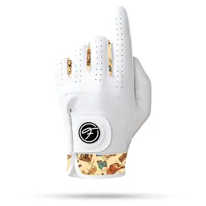 Fore Show Premium Golf Glove (Cowboy)– 100% AAA Cabretta Leather Golf Gloves for Men & Women - Left & Right Handed Golfers -Cool Golfer Accessory Gift