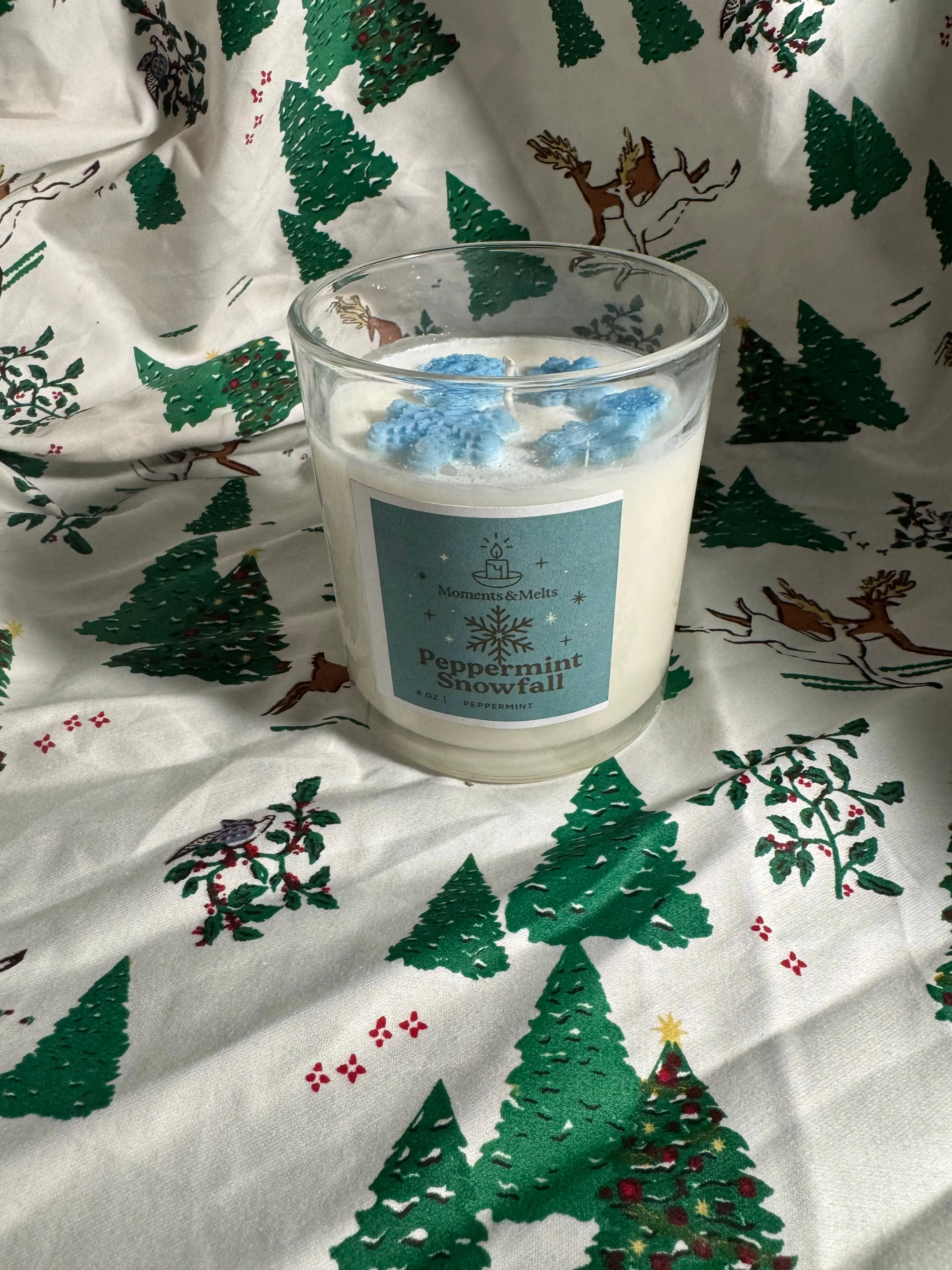 Peppermint Snowfall
