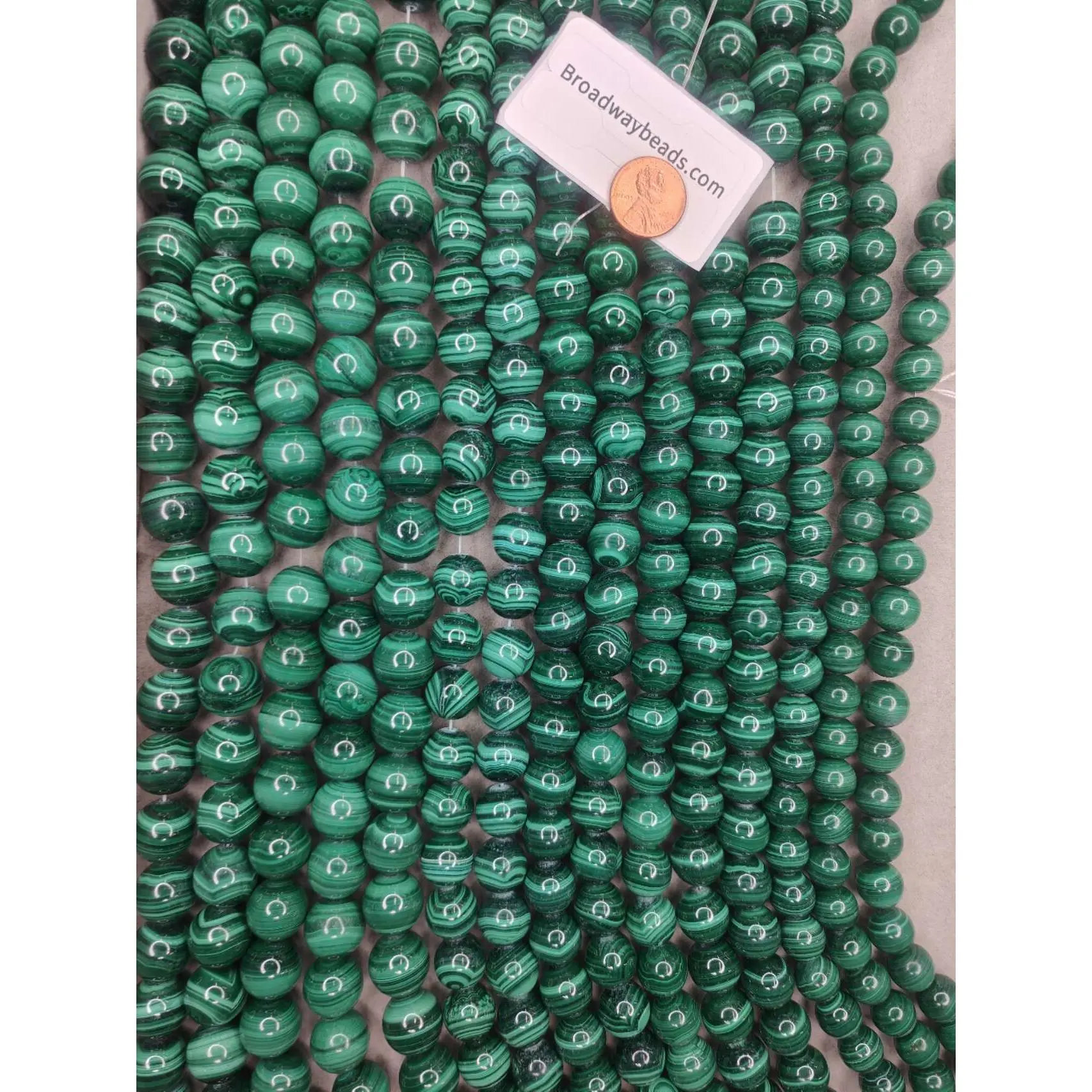 malachite round AAA grade  16"strand 12mm 14mm 16mm