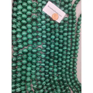 malachite round AAA grade  16"strand 12mm 14mm 16mm