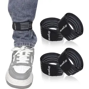 Elastic Boot Straps with Anti-Slip Strips, Cowboy Boot Straps, Ankle Straps, Adjustable Pant Leg Straps For Boots, Cowboy Boots, Ankles, Pant Legs