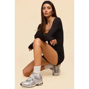 Hayden Square Neck Long Sleeve Top