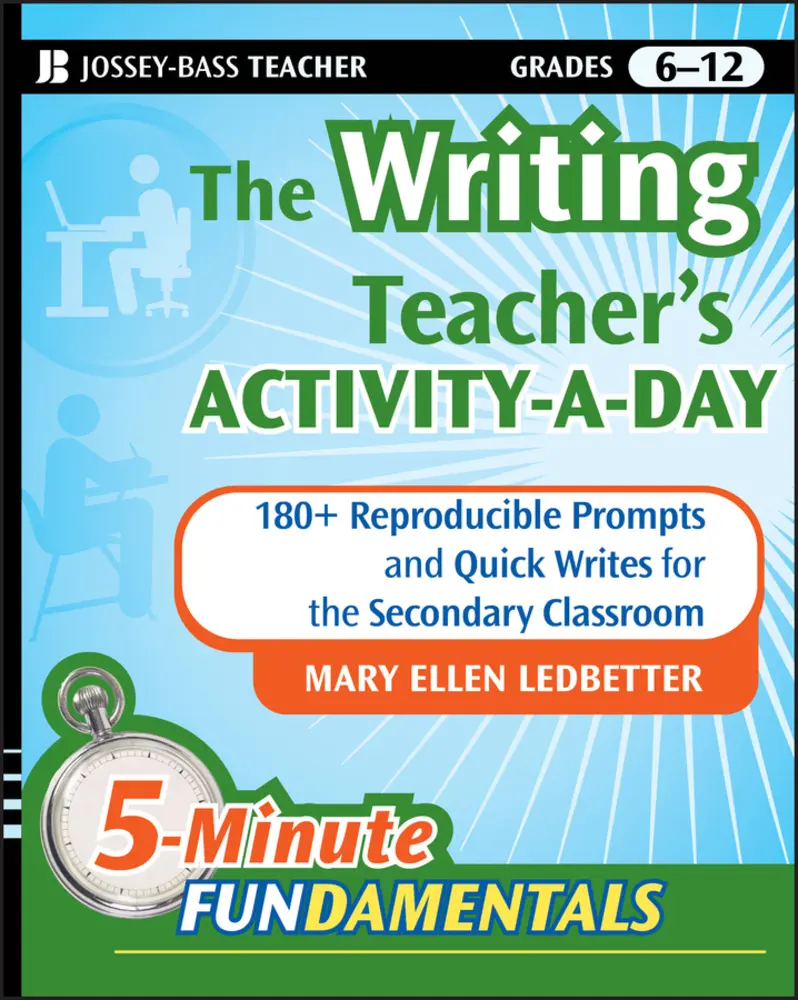 USED Book - The Writing Teacher's Activity-A-Day: 180 Reproducible Prompts and Quick-Writes for the Secondary Classroom by Ledbetter, Mary Ellen (Paperback) - english