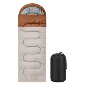 Adult Backpack Sleeping Bag, All-Season Waterproof Tear-Resistant Camping Sleeping Bag, Ultra-Light with Advanced Ventilation Function