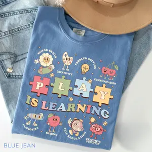 Comfort Colors School Teacher Shirt Kindergarten Teacher Team T Shirts Elementary Teacher Gift, Back to School Shirt, Educator Thrappiest women