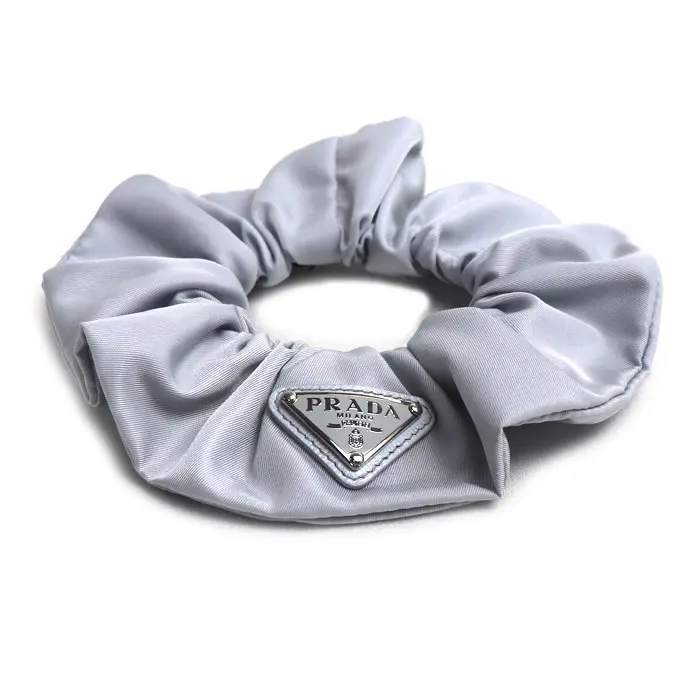 Pre-owned PRADA Nylon Small Leather Goods Re Scrunchie