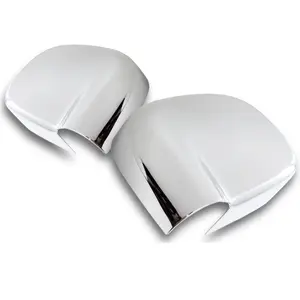 Stay Tuned Performance Pair of Chrome ABS Plastic Side Mirror Cover Cap Compatible With 2002 - 2008 DODGE RAM 1500 / 2500 / 3500