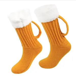 3D Beer Mug Socks