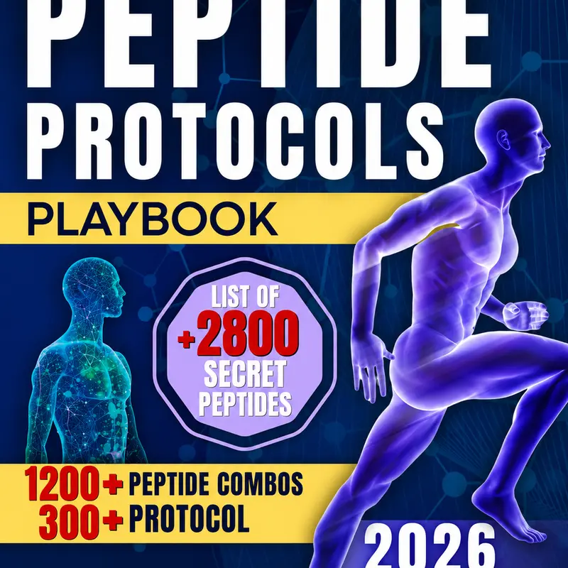 The Complete Peptide Protocols Playbook: Clear, Safe, Science-Based Stacks for Fat Loss, Energy Boosting, Performance Improvement & Youthful Feeling With Exact Dosage & Usage Guidance (Health, Fitness & Dieting Lifestyle Book)