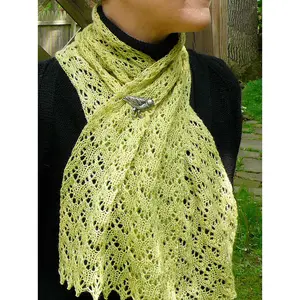 Fiddlehead Scarf <br/><small>knitting pattern</small>