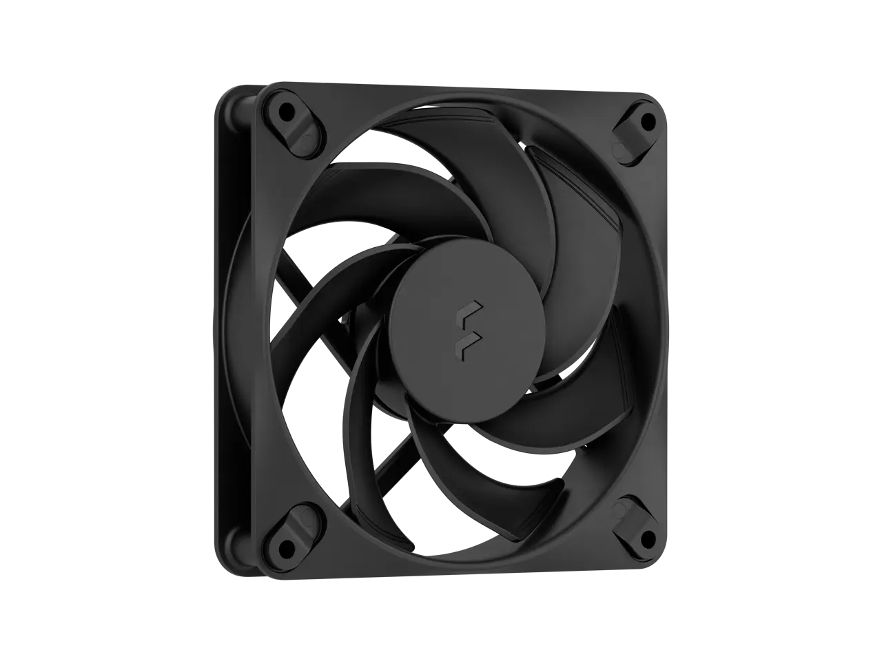 Fractal Design Dynamic 3 120mm Black Reverse PWM Case Fan, High Durability Rifle Bearing, 7-Blade Swept Design, Daisy-Chain Cable, 350-2200 RPM