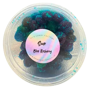 Sour Blue Raspberry Gushers | Candy