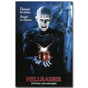 Hellraiser 1 2 Classic Horror Movie Poster