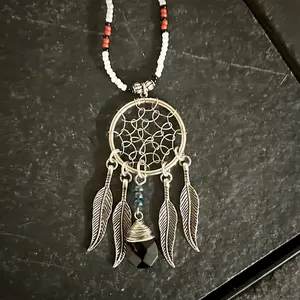 Handcrafted Western Necklace with Dream Catcher