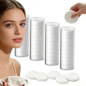 Disposable Face Towels, 80PCS Spa Soft Compressed Towels for Warmer, Portable Dry Wipes for Makeup Remover, Hot Towel Refills for Smart Heater, Warmer Use,Facial Hot Towel for Homel Spa