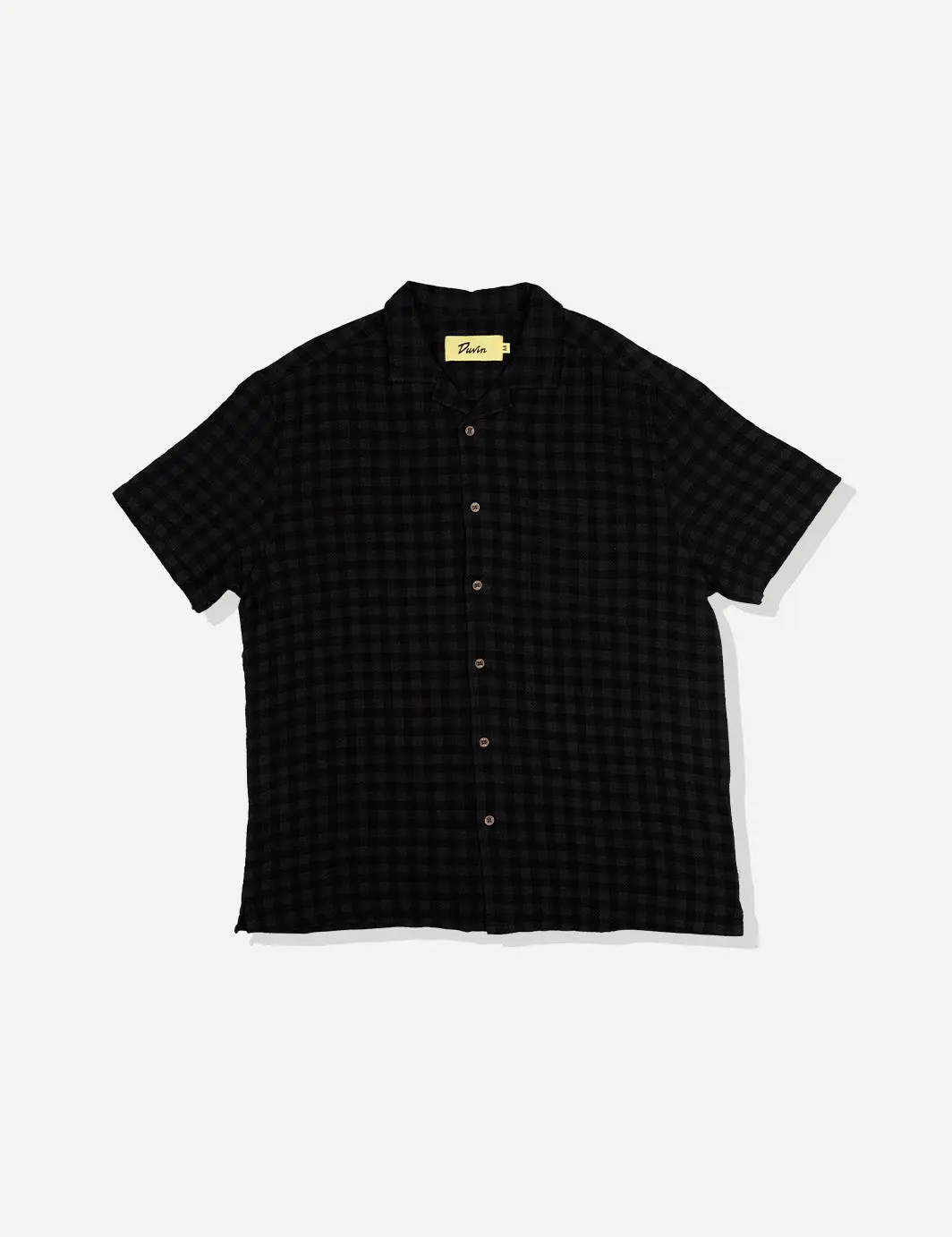 Textured Cotton Cabana Shirt