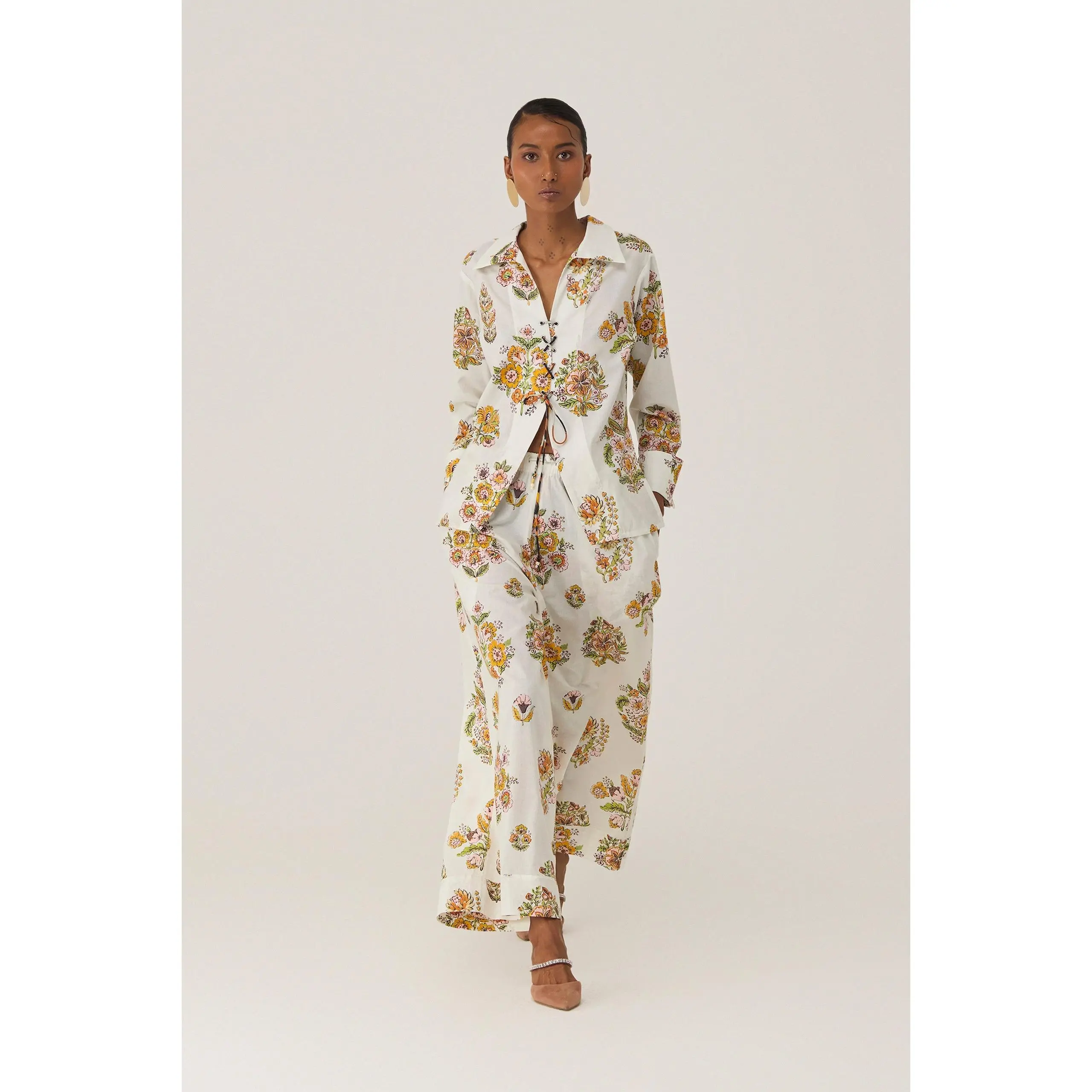 Off-White Botanical Bliss Co-Ord Set