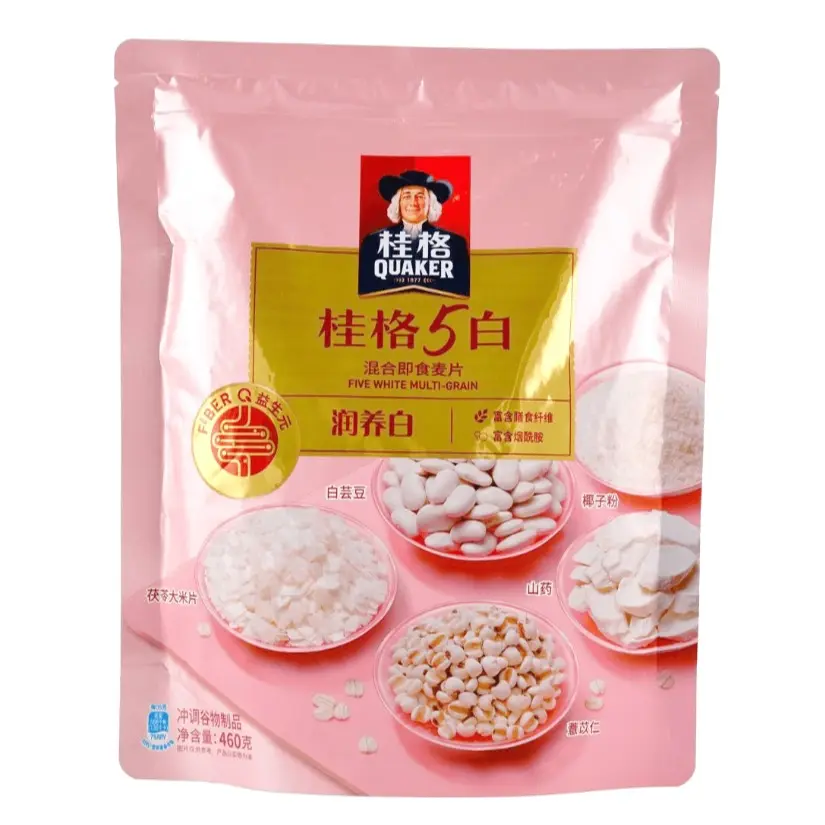 5 White Mixed Instant Oatmeal, 16.23 oz