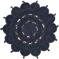 Navy Blue 3' 1 x 3' 1