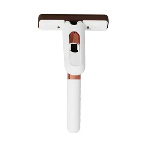 AHF Portable Self-Squeezing Mini Mop, Wet and Dry Mop Cleaning Sponge with Handle Mini lazy hand-free washing machine with strong water absorption for wet and dry use  Suitable for bathroom, kitchen, sink, tabletop, glass, small space