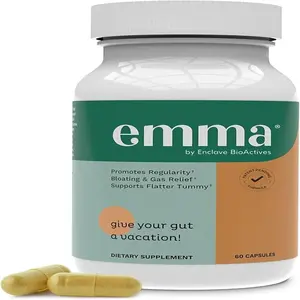 Enclave BioActives Gut Restore Probiotic Support for Digestion Gas and Bloating Natural Gut Detox 60 Capsules US