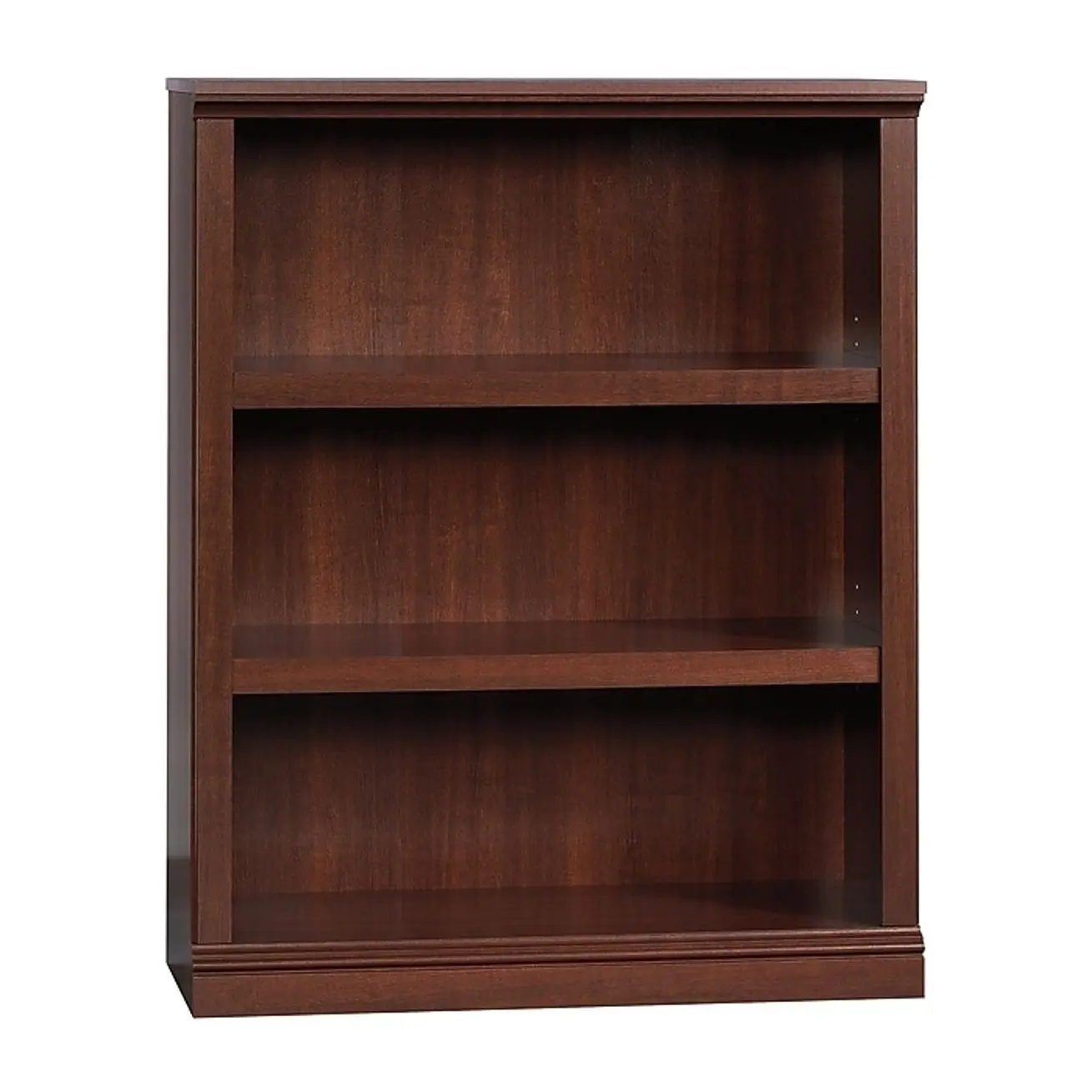 Sauder Select 44"H 3-Shelf Bookcase, Select Cherry (412808)